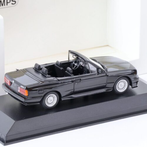 1:43 Minichamps BMW M3 E30 Cabriolet 1988 black