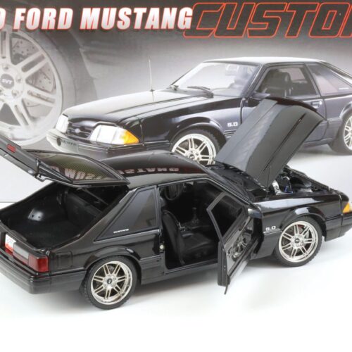 1:18 GMP 1990 Ford Mustang 5.0 Coupe Custom Detroit Speed Inc. black
