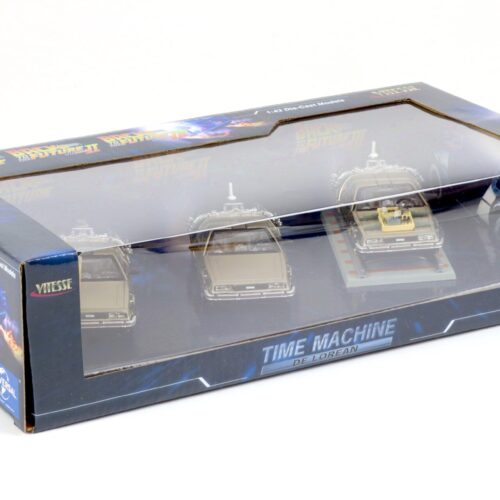 1:43 Vitesse Back to the Future Special Pack Part I-III - 3 pcs. SET Delorean DMC-12