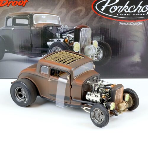 1:18 ACME PORK CHOPÂ´S 1932 Ford 190 Proof Hot Rod matt black A1805017