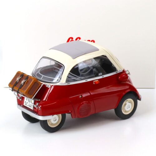 1:12 Schuco BMW Isetta Export with closed Softtop red/ white 450672000