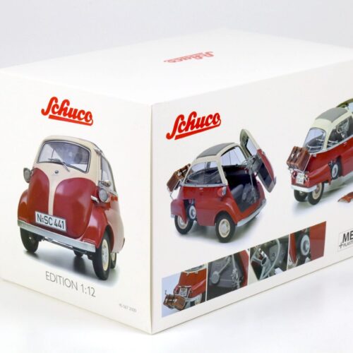 1:12 Schuco BMW Isetta Export with closed Softtop red/ white 450672000