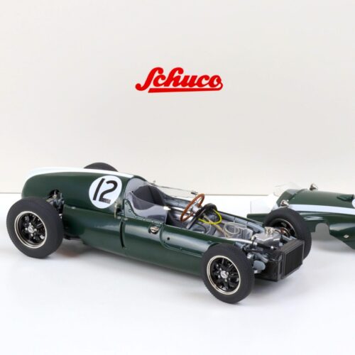 1:18 Schuco Cooper T51 British GP Aintree 1959 J.Brabham #12 green