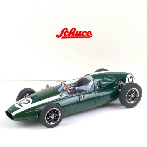 1:18 Schuco Cooper T51 British GP Aintree 1959 J.Brabham #12 green