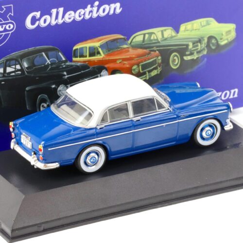 1:43 Atlas IXO Volvo Collection 1967 Volvo 120 Amazon blue/ white