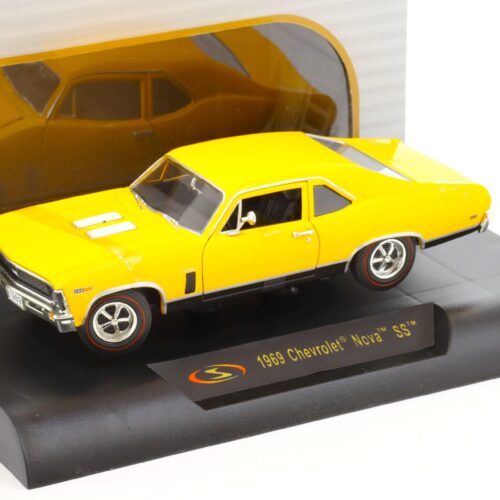 1:32 Signature Models 1969 Chevrolet Nova SS yellow