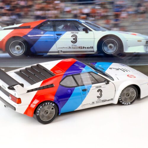1:18 WERK83 BMW M1 PROCAR #3 M1 Procar Series 1979 Didier Pironi