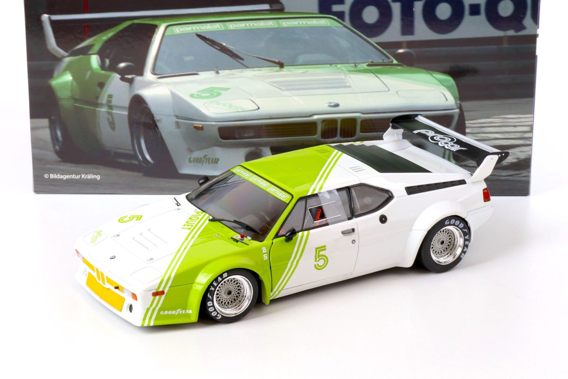 1:18 WERK83 BMW M1 PROCAR #5 M1 Procar Series Champion 1980 Nelson Piquet