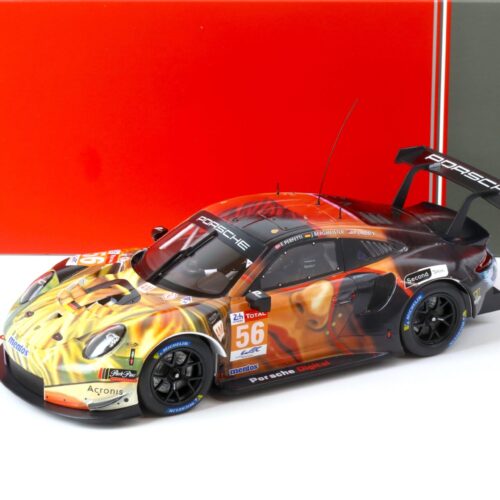 1:18 IXO Porsche 911 RSR #56 Winner LMGTE AM 24h Le Mans 2019 Team Project