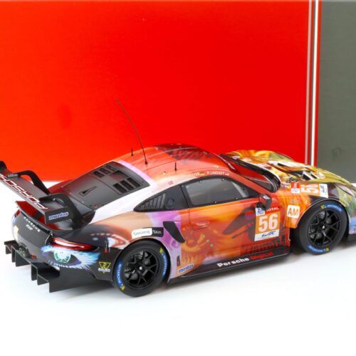 1:18 IXO Porsche 911 RSR #56 Winner LMGTE AM 24h Le Mans 2019 Team Project
