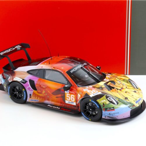 1:18 IXO Porsche 911 RSR #56 Winner LMGTE AM 24h Le Mans 2019 Team Project