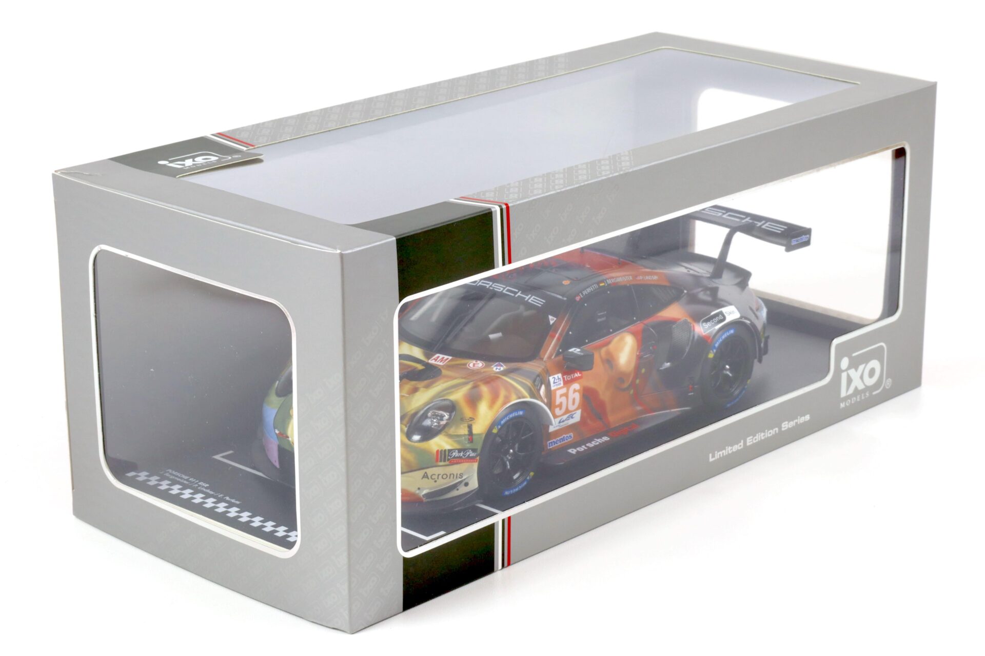 1:18 IXO Porsche 911 RSR #56 Winner LMGTE AM 24h Le Mans 2019 Team Project