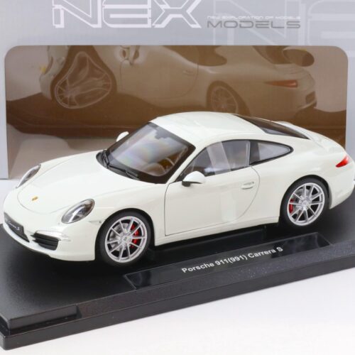 1:18 Welly Porsche 911 (991) Carrera S Coupe white