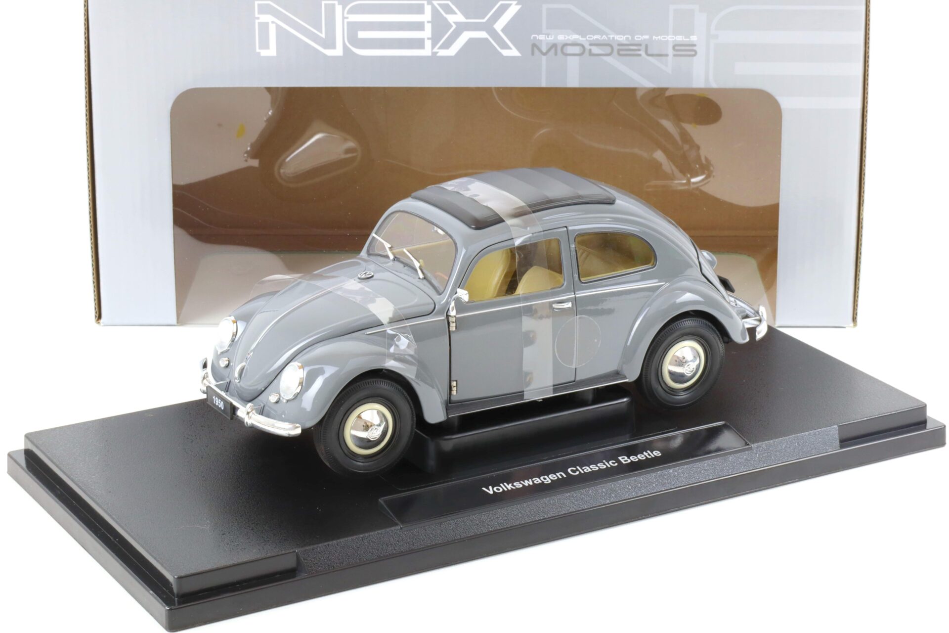 ID 68838 orig.jpg 1:18 Welly 1950 VW Volkswagen Käfer Classic Beetle grey