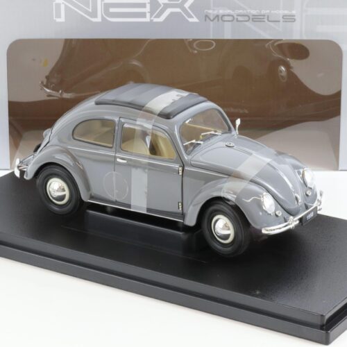 1:18 Welly 1950 VW Volkswagen Käfer Classic Beetle grey