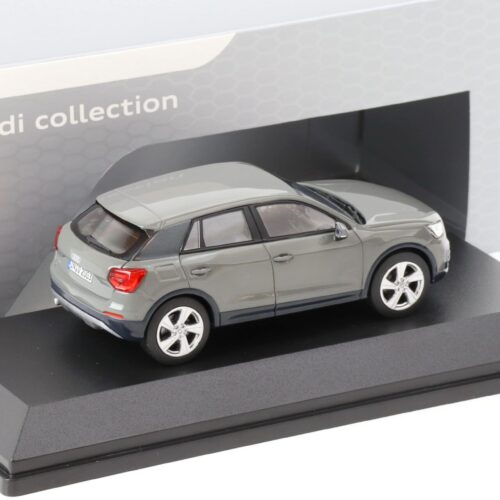 1:43 iScale Audi Q2 SUV Quantum grey 2016 DEALER VERSION