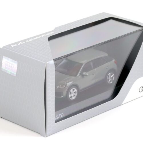 1:43 iScale Audi Q2 SUV Quantum grey 2016 DEALER VERSION