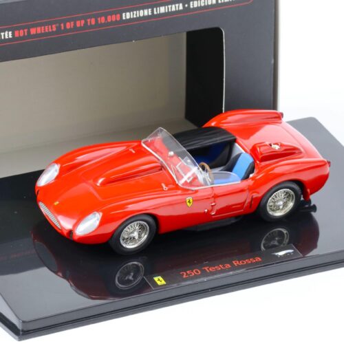 1:43 Hot Wheels Elite 1958 Ferrari 250 Testa Rossa red