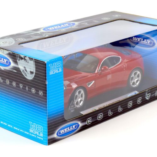 1:18 Welly Alfa Romeo 8C Competizione Coupe red