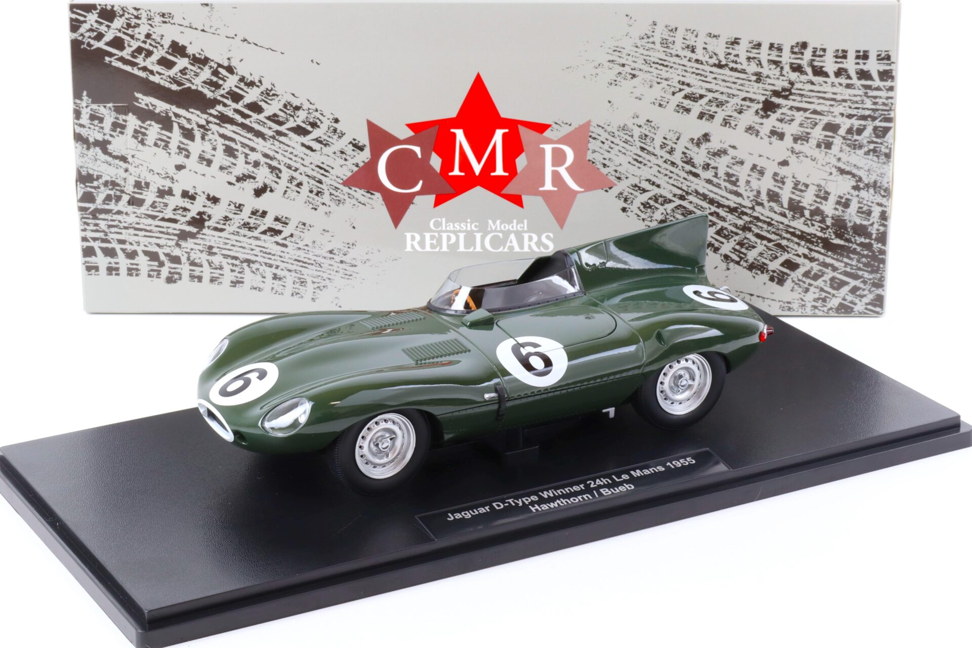 1:18 CMR Jaguar D-Type Longnose Winner 24h Le Mans 1955 #6 Hawthorn/ Bueb