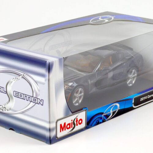 1:18 Maisto 2014 Chevrolet Corvette Stingray Coupe dark grey metallic