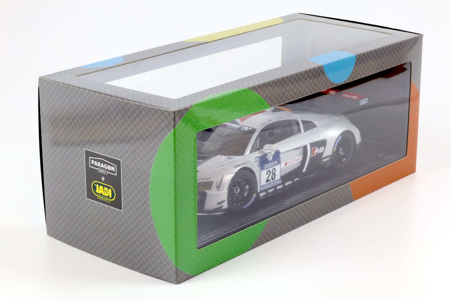 1:18 Paragon Audi R8 LMS Team WRT 24h Nürburgring 2015 #28 Mies/ Müller
