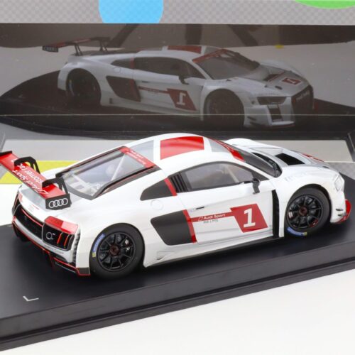 1:18 Paragon Audi R8 LMS Presentation Car #1 white/ silver