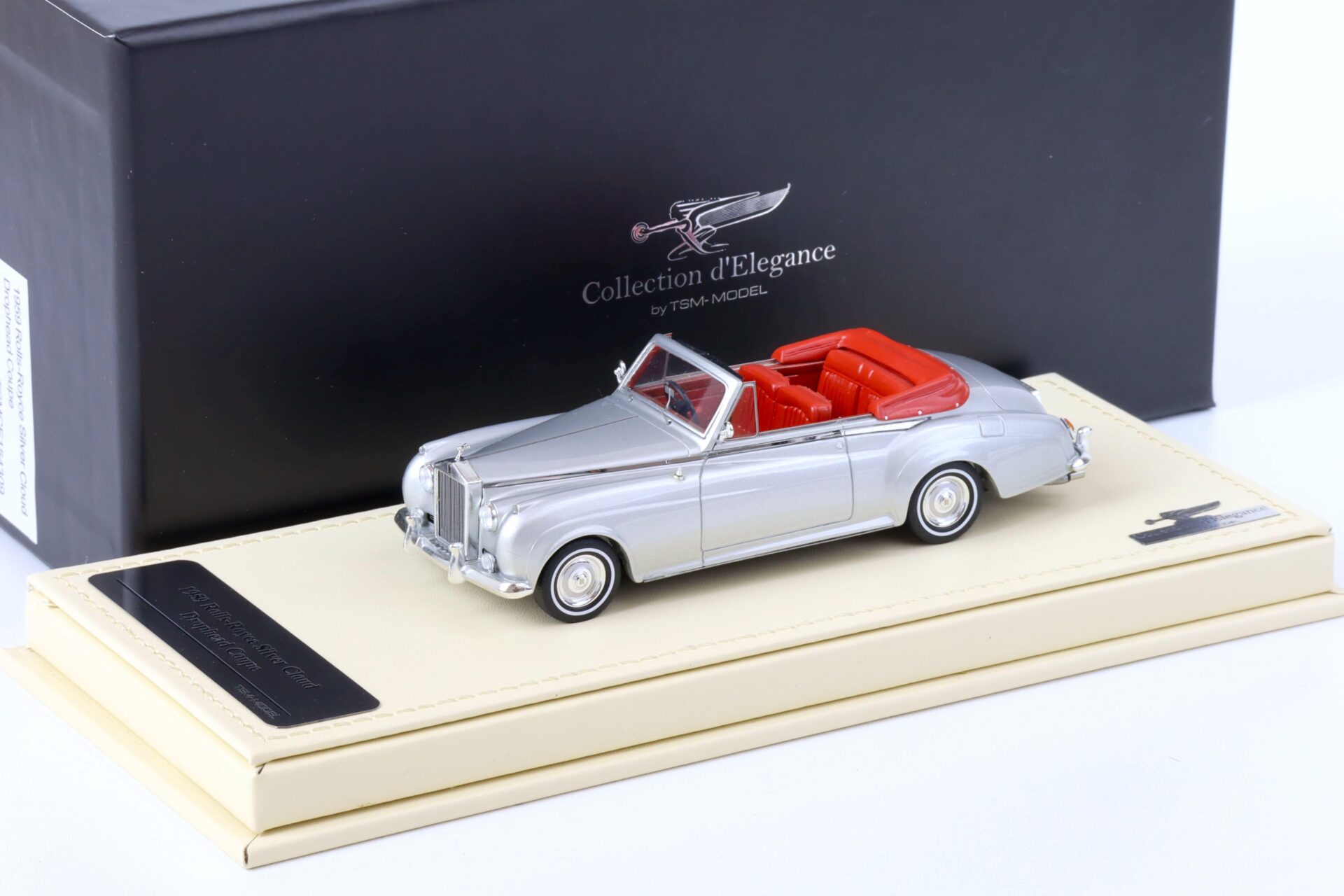 1:43 TSM 1959 Rolls Royce Silver Cloud Drophead Coupe silver
