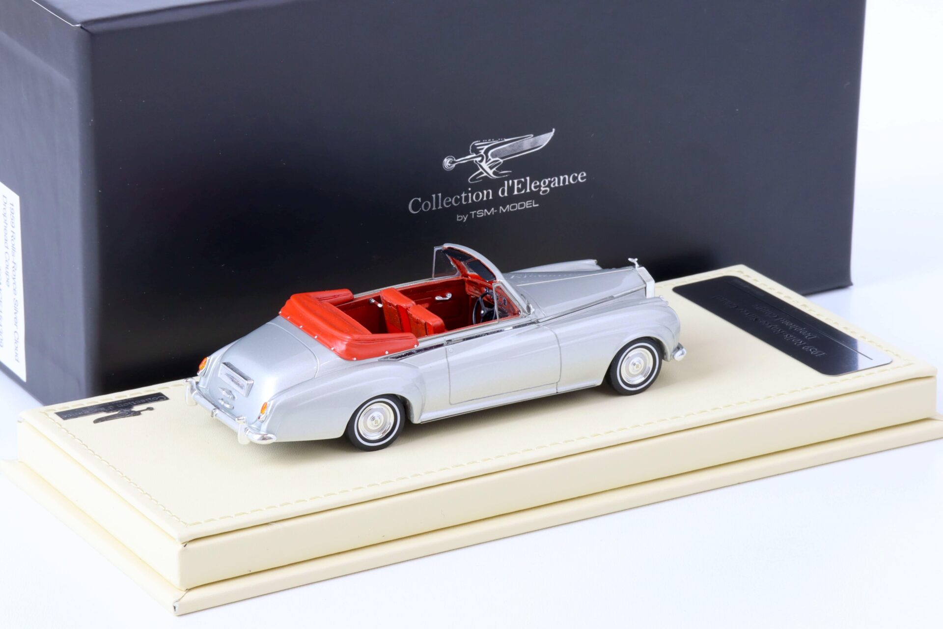 1:43 TSM 1959 Rolls Royce Silver Cloud Drophead Coupe silver