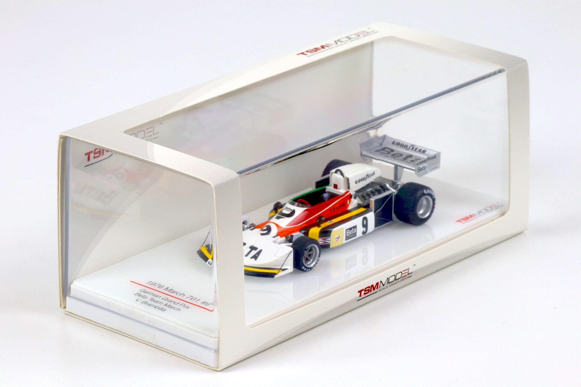 1:43 TSM 1976 March 761 German Grand Prix GP #9 Beta Team March V.Brambilla