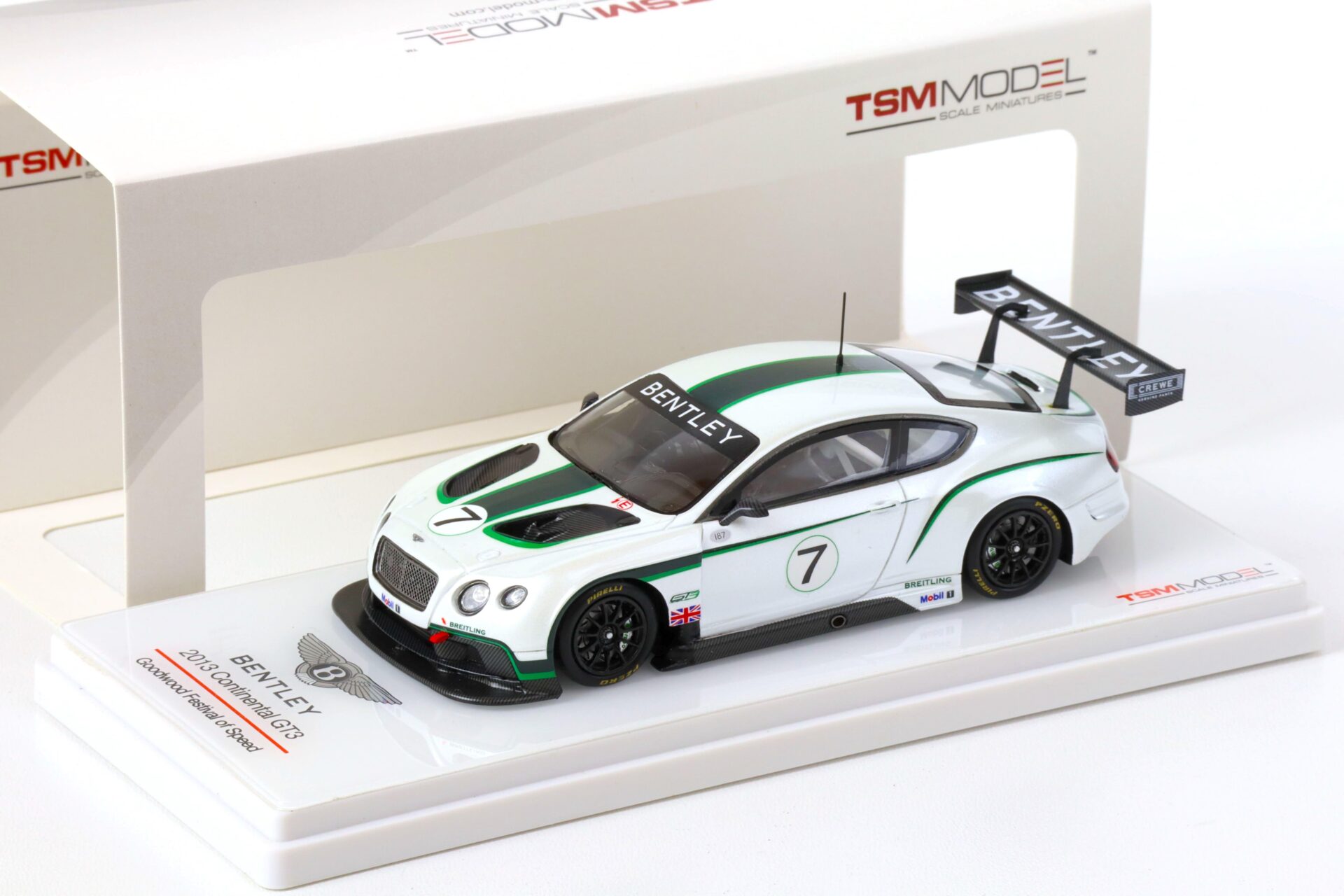 ID 69376 orig.jpg 1:43 TSM 2013 Bentley Continental GT3 Goodwood Festival of Speed #7 white