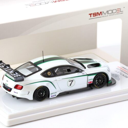 1:43 TSM 2013 Bentley Continental GT3 Goodwood Festival of Speed #7 white
