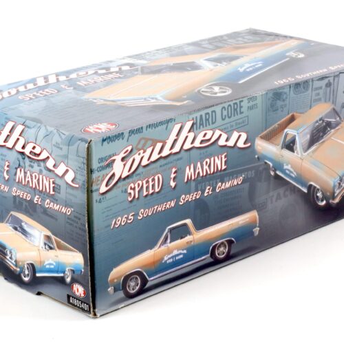 1:18 ACME 1965 Chevrolet El Camino Southern Speed & Marine blue/ brown