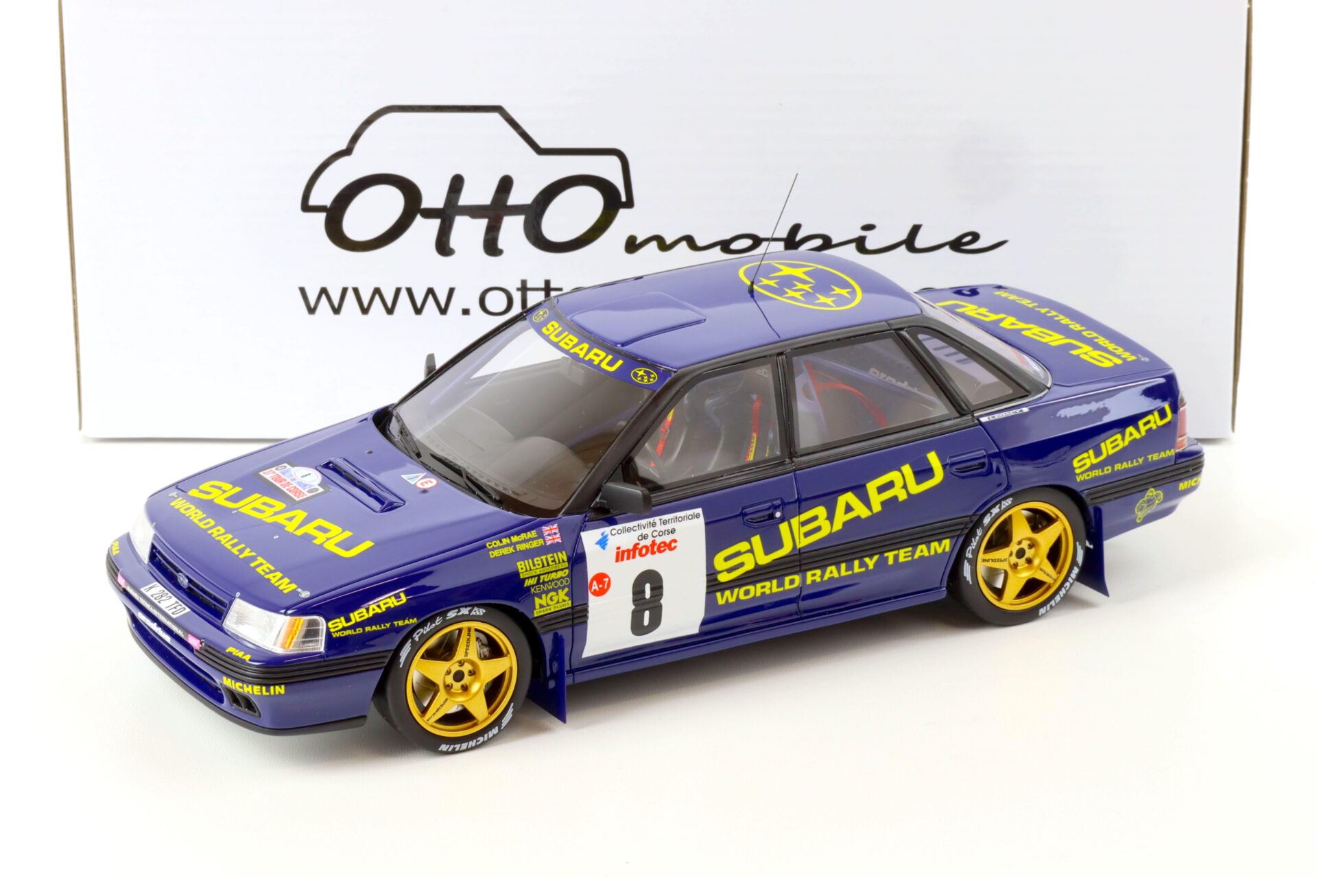 ID 69665 orig.jpg 1:18 OTTO mobile OT955 Subaru Legacy RS GR A Tour de Corse 1993 McRae #8