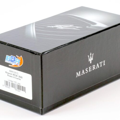 1:43 BBR Maserati MC20 Rosso Vincente red 2020 - Limited 150 pcs.