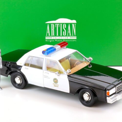 1:18 Greenlight 1987 Chevrolet Caprice Metropolitan Police TERMINATOR with Android