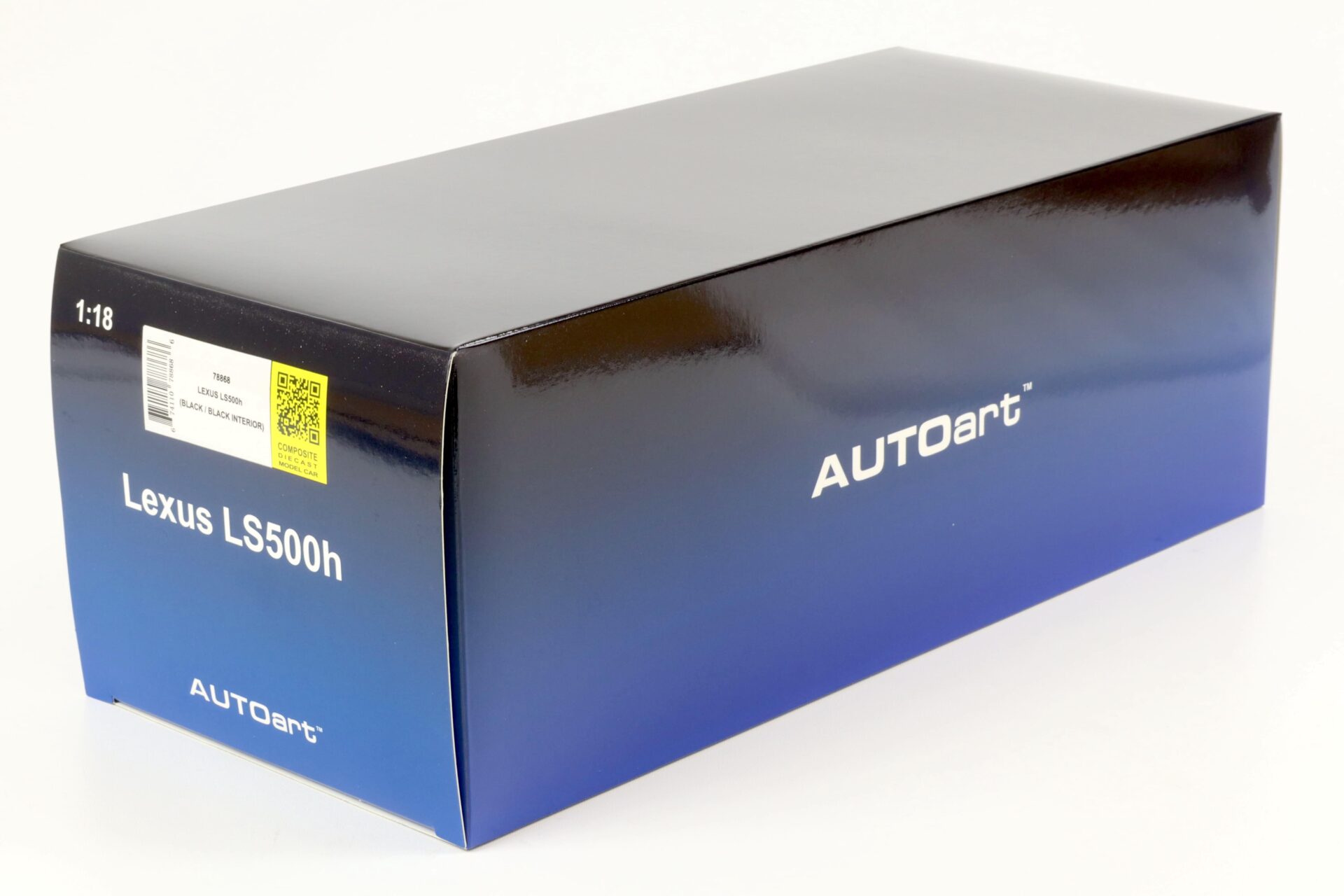 1:18 AUTOart Lexus LS 500h Limousine 2018 black/ black interior 78868