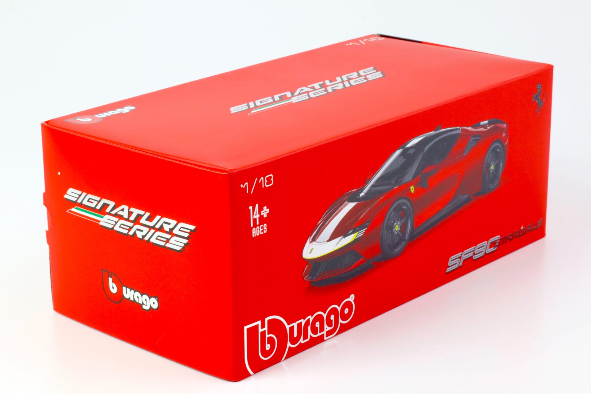 1:18 Bburago Signature Ferrari SF90 Stradale Assetto Fiorano 2020 red