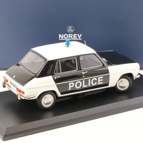 1:18 Norev Simca 1100 Police 1968 black/ white 185753 - Limited 300 pcs.