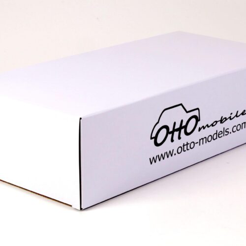 1:18 OTTO mobile OT225D Autoanhänger Anhänger Car Trailer Carrier grey