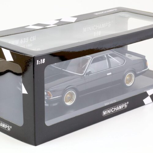 1:18 Minichamps BMW 635 CSi DTM/ ETCC 1983 Plain Body black