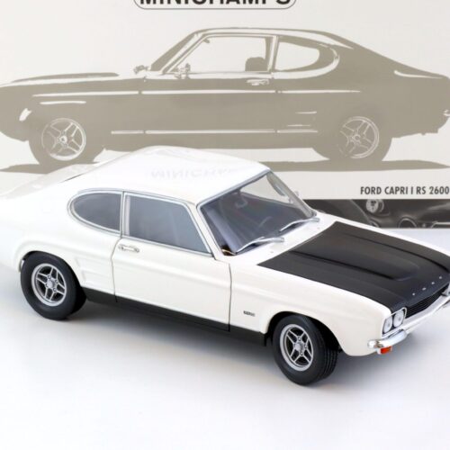 1:18 Minichamps Ford Capri I RS 2600 white/ black 1970
