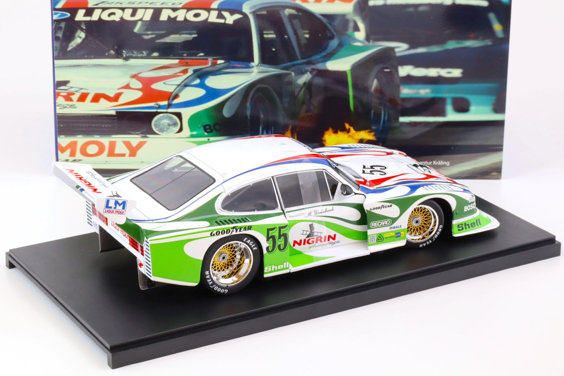 1:18 WERK83 Ford Capri Turbo Gr.5 #55 DRM 1981 NIGRIN M.Winkelhock