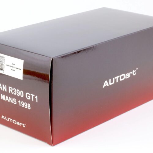 1:18 AUTOart Nissan R390 GT1 Le Mans 1998 black Die-Cast 89878