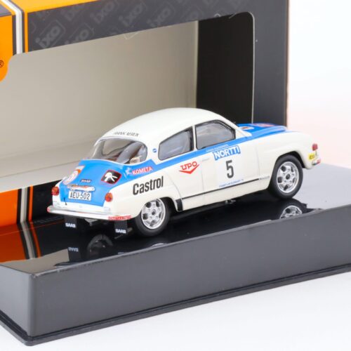 1:43 IXO SAAB 96 V4 Rallye WM 1000 Lakes 1976 Lampinen/ Markkanen #5