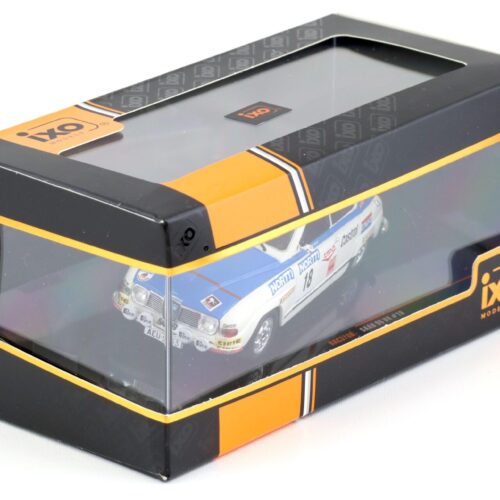 1:43 IXO SAAB 96 V4 Rallye WM 1000 Lakes 1976 Vilkas/ Soini #18