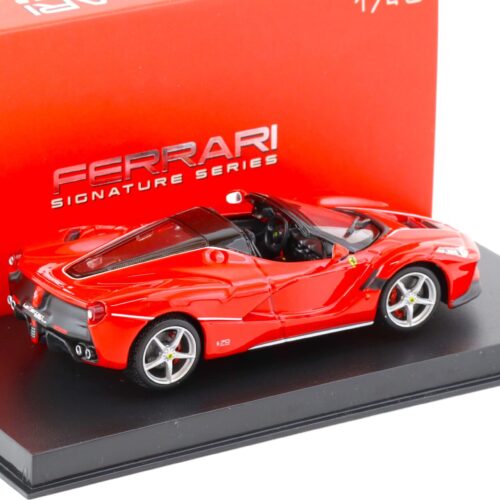 1:43 Bburago Signature Ferrari LaFerrari Aperta red