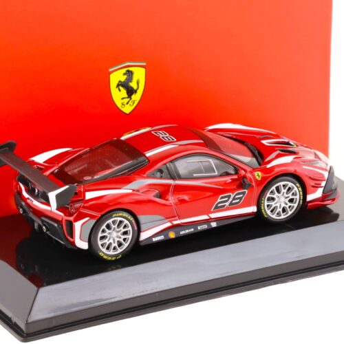 1:43 Bburago Ferrari 488 Challenge EVO #28 red 2020
