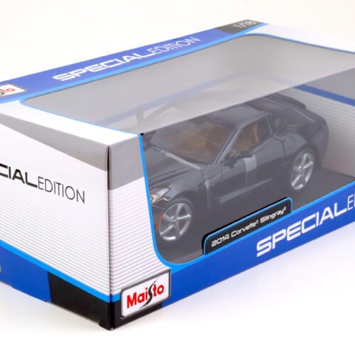 1:18 Maisto 2014 Chevrolet Corvette Stingray Coupe black