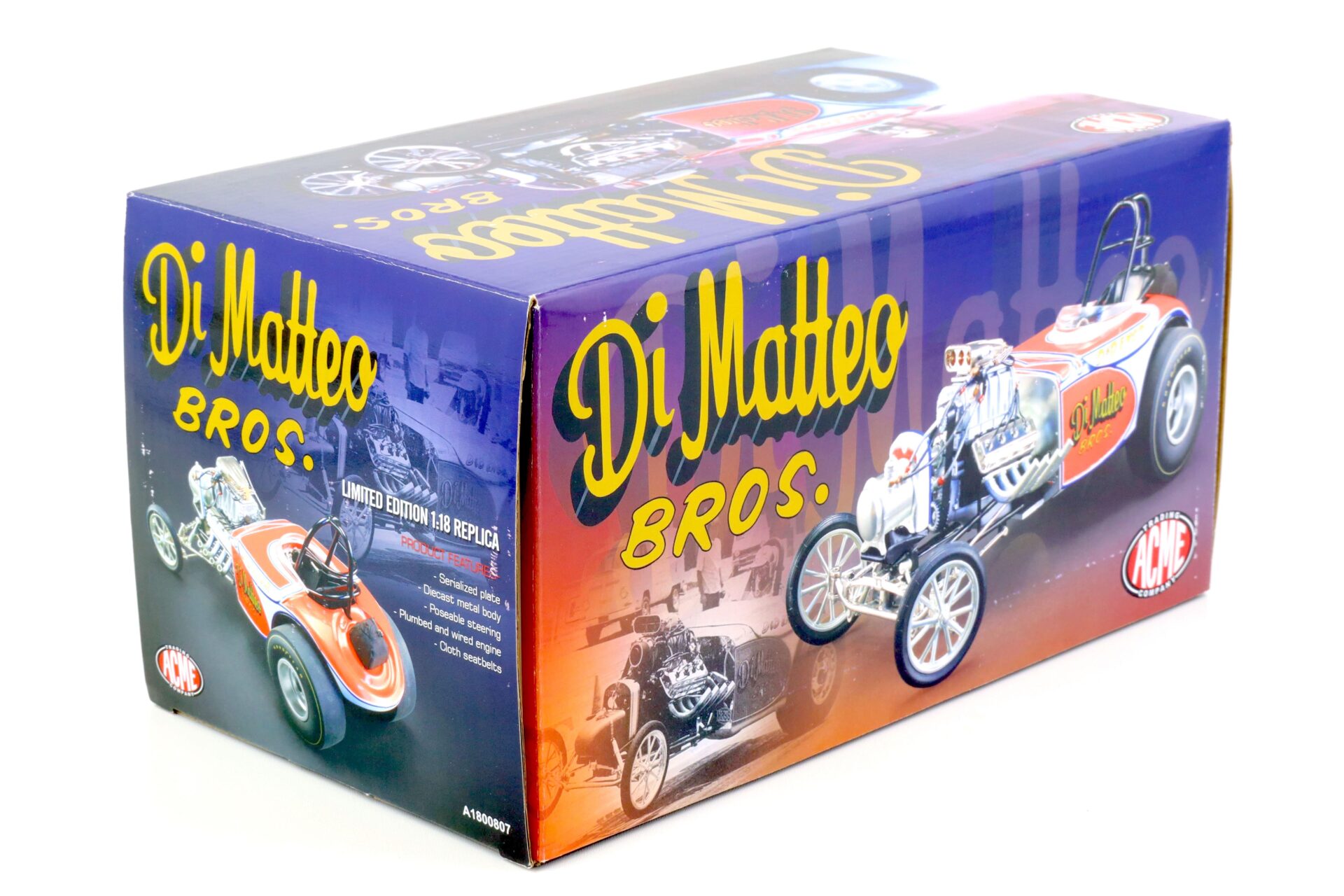 1:18 ACME Di Matteo Bros. Dragster Drag Car A1800807